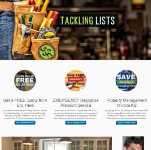 handyman webdesign packages prices example
